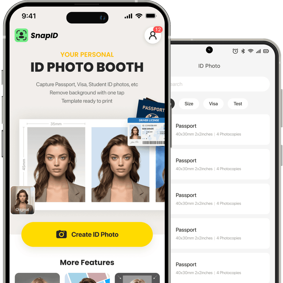 Download SnapID the passport photo app for free